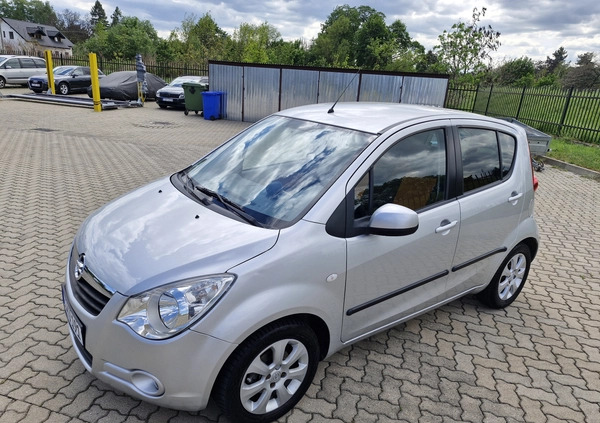 Opel Agila cena 17600 przebieg: 55500, rok produkcji 2010 z Świdnica małe 407